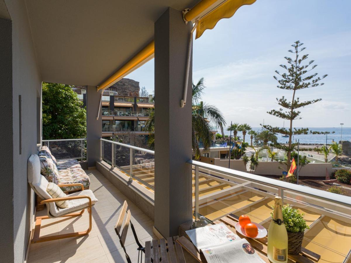 First Line Mogan Beach - Parking Free 외부 사진