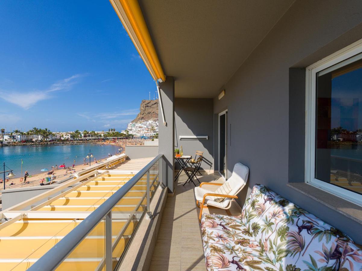 First Line Mogan Beach - Parking Free 외부 사진
